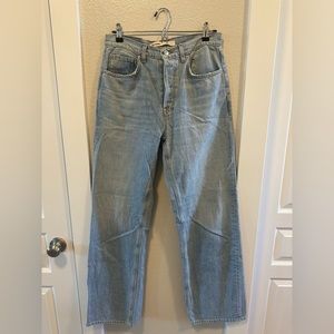 Grlfrnd High Rise Loose Straight - the Brooklyn